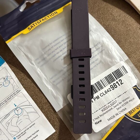 3 Pack Replacement Bands Compatible for Fitbit Inspire HR/Fitbit Inspire/Fitbit - Picture 3 of 8